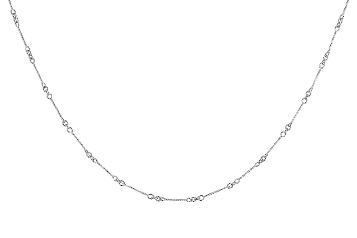 A328-24070: TWIST CHAIN (22IN, 0.8MM, 14KT, LOBSTER CLASP)