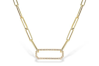 B328-18634: NECKLACE .50 TW (17 INCHES)
