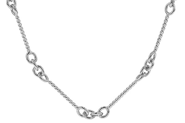 D328-24079: TWIST CHAIN (0.80MM, 14KT, 18IN, LOBSTER CLASP)