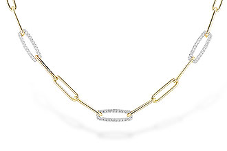 F328-18634: NECKLACE .75 TW (17 INCHES)