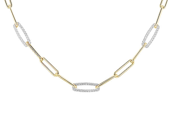 F328-18634: NECKLACE .75 TW (17 INCHES)