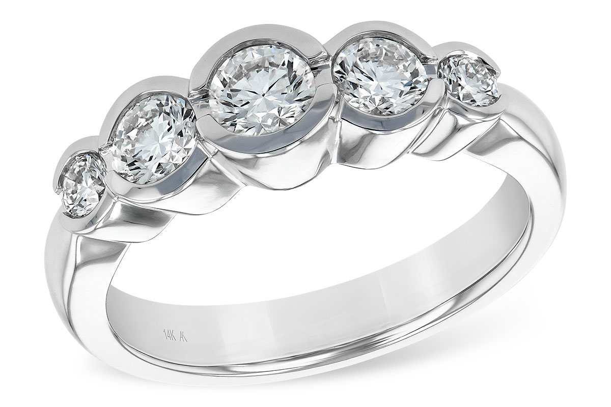 K147-33133: LDS WED RING 1.00 TW