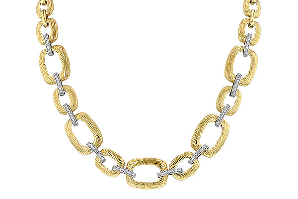 M060-91351: NECKLACE .48 TW (17 INCHES)